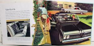 1961 Pontiac Full Line Sales Brochure Oversized Original