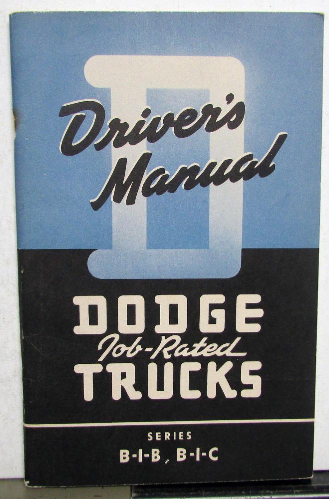 thumbnail image 2 of 1948-1949 Dodge Truck Shop Service Repair Manual - Paper - Bishko Publishing 2 of 3