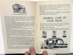 1951 Dodge Truck Owners Manual Original Care & Operation Series JM & KMA
