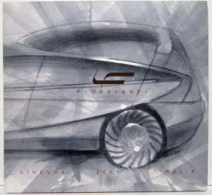 2007 Fioravanti Thalia Concept Press Kit CD