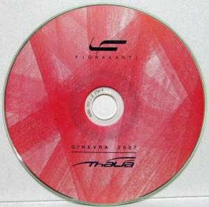2007 Fioravanti Thalia Concept Press Kit CD