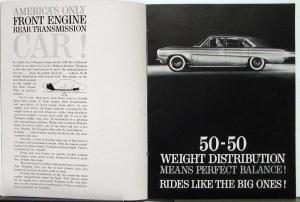 1961 Pontiac Tempest Quality New Comer From Pontiac Sales Brochure Original