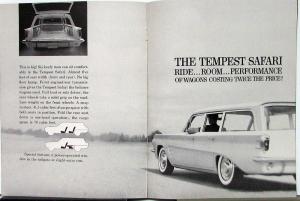 1961 Pontiac Tempest Quality New Comer From Pontiac Sales Brochure Original