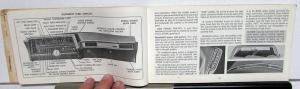 1969 Cadillac Owners Manual Original Calais DeVille Fleetwood Eldorado 60 75