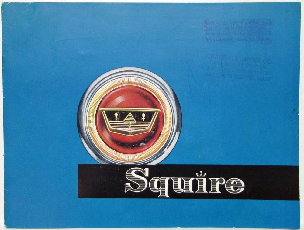 1956 Ford Squire Sales Brochure