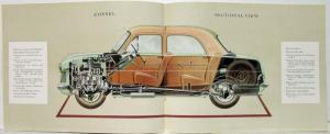 1954 Ford Consul & Zephyr Six Sales Brochure Original