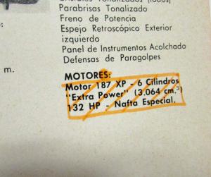1962 Ford Falcon DeLuxe Sales Brochure - Spanish Text - Argentine Market