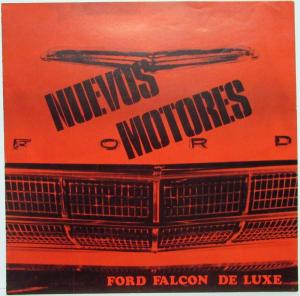 1962 Ford Falcon DeLuxe Nuevos Motors Sales Brochure - Spanish Text - Argentine
