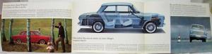 1963 Ford The New Taunus 12M Sales Folder - German Text