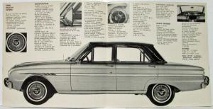 1962-1966 Ford Falcon Futura Spec Folder - Spanish Text Argentine Market