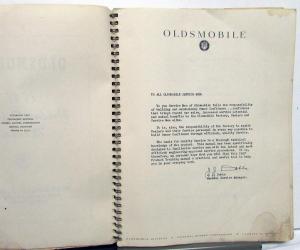 1947 Oldsmobile Dealer Service Product Training Manual Repair Maintenance Tips