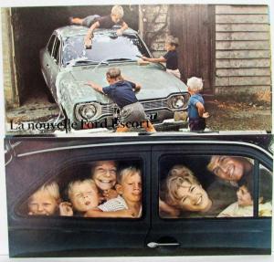 1968 Ford Escort Spec Folder - French Text - Swiss Mkt