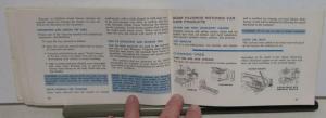 1965 Mercury Monterey Monclair Marauder ORIGINAL Owners Manual Care & Op