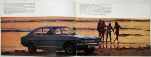 1969 Ford Capri Sales Brochure - Swedish Text