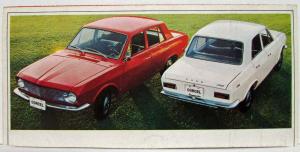 1970 Ford Corcel Sales Folder - Portuguese Text - Brazilian Market