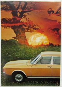 1967-1971 Ford Taunus 20M Sales Folder - French Text
