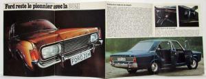 1967-1971 Ford Taunus 20M Sales Folder - French Text