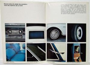 1967-1971 Ford Taunus 15M Sales Folder - French Text