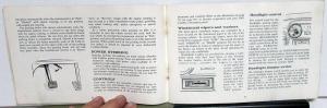 1965 Cadillac Owners Manual Original Calais DeVille Fleetwood Eldorado