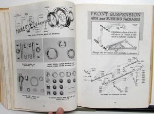 1954 Oldsmobile Dealer Chassis Parts Book Catalog Super 88 98 Holiday Coupe