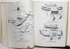 1954 Oldsmobile Dealer Chassis Parts Book Catalog Super 88 98 Holiday Coupe