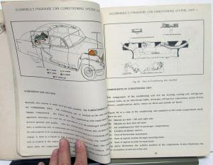 1953 Oldsmobile Service Shop Manual A/C Frigidaire Car Air Conditioning Repair