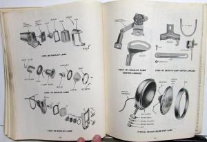 1951 Oldsmobile Dealer Chassis Parts Book Catalog Super 88 98 Holiday Coupe