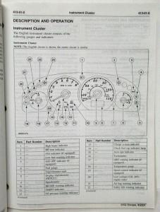 2002 Ford Escape Service Shop Repair Manual Set Vol I & II