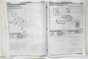 2002 Ford Escort Service Shop Repair Manual Set Vol I & II