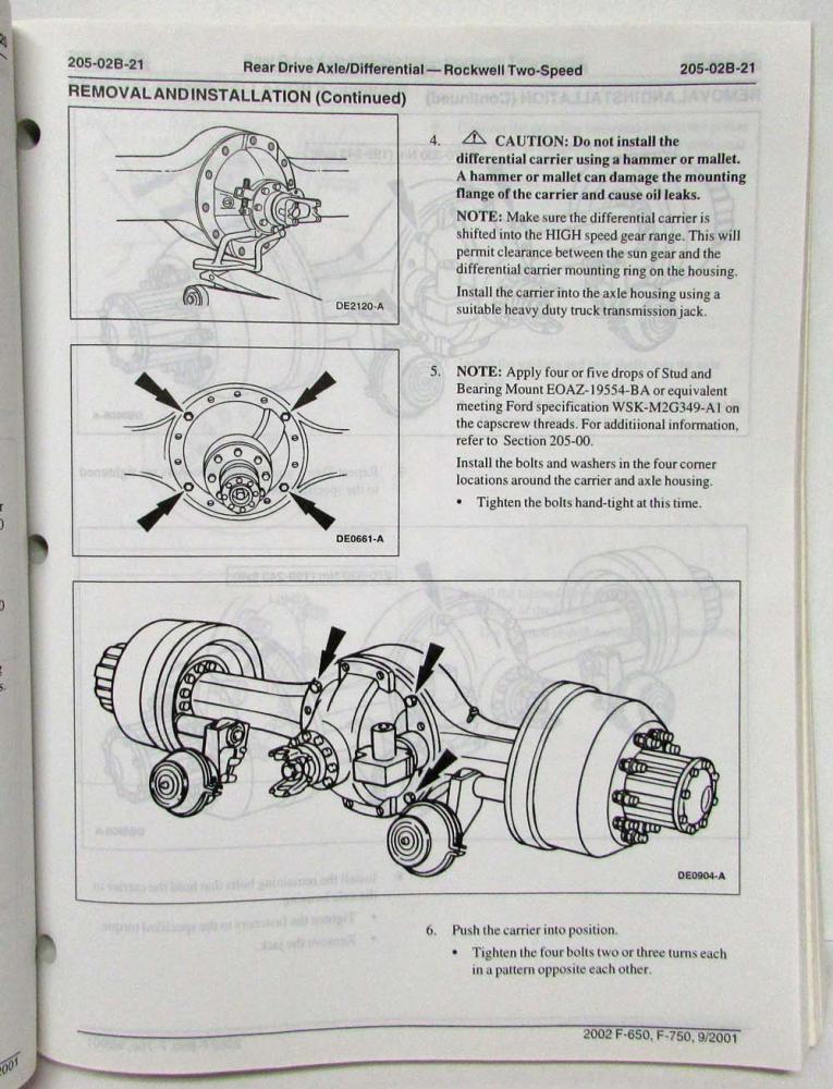 Rockwell Differential Service Manual Rockwell Differential Service Manual