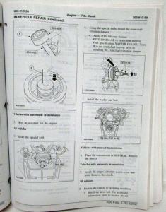 2003 Ford F-650 750 Medium Truck Service Shop Repair Manual