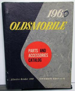 1960 Oldsmobile Chassis Parts & Accessories Book Catalog Super Dynamic 88 98