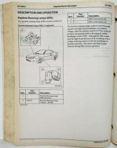 2000 Ford Escort Service Workshop Service Repair Manual Set Vol 1 & 2 Original