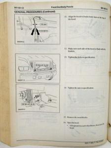 2001 Ford F-650 750 Medium Truck Service Shop Repair Manual Set Vol 1 & 2