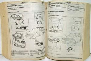 2001 Ford Expedition Lincoln Navigator Service Shop Repair Manual Set Vol 1 & 2