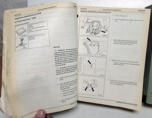 2000 Ford Explorer & Mercury Mountaineer Service Shop Repair Manual Set Vol 1&2