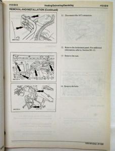 1999 Ford Windstar Van Service Shop Repair Manual Set Vol 1 & 2