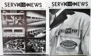 1934 Chevrolet Service News Bulletins Complete Set Vol 8 With 12 Issues Reprint