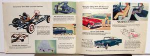 1955 Chevrolet Belair 210 150 Sales Brochure Mailer Prize Contest Win A Car Orig