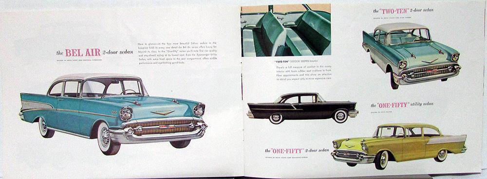 1957 CHEVROLET SALES BROCHURE