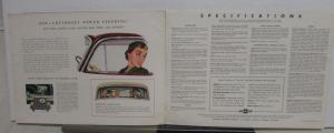 1953 Chevrolet Bel Air Two Ten One Fifty Series Prestige CANADIAN Sales Brochure