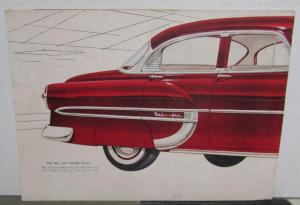 1953 Chevrolet Bel Air Two Ten One Fifty Series Prestige CANADIAN Sales Brochure