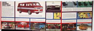 1961 Chevrolet Corvair 500 700 Coupes Monza Lakewood Greenbrier Sales Brochure