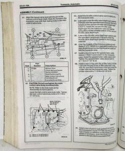 1995 Ford Aspire Service Shop Repair Manual