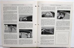 1938 Chevrolet Service News Turret Top Repair Vol 12 No 5 Tech Bulletin Original