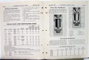 1959 Chevrolet Service News Corvette Fuel Injection  Vol 31 No 8 Tech Bulletin