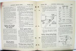 1960 Chevrolet Service News Folding Top Hydraulic Reservoir Vol 32 No 12 Tech Bu