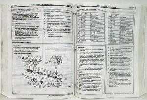 1997 Ford Truck F & B 700 800 900 Shop Repair Service Manual 2 Vol Set