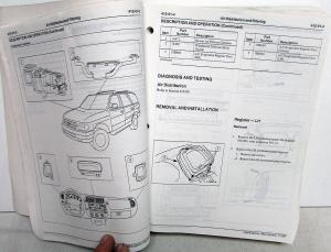 1998 Ford Explorer Mercury Mountaineer Service Repair Workshop Manual Set of 2