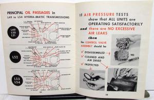 1954 Lincoln Mercury Mechanic Service Training Manual HydraMatic Transmission #2